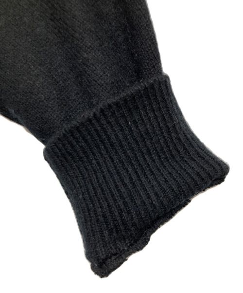 Cruciani（クルチアーニ）Cruciani (クルチアーニ) ウールカシミヤニット ブラック サイズ:40の古着・服飾アイテム