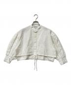 HYKEハイク）の古着「バルーンスリーブ ブラウス」｜ホワイト