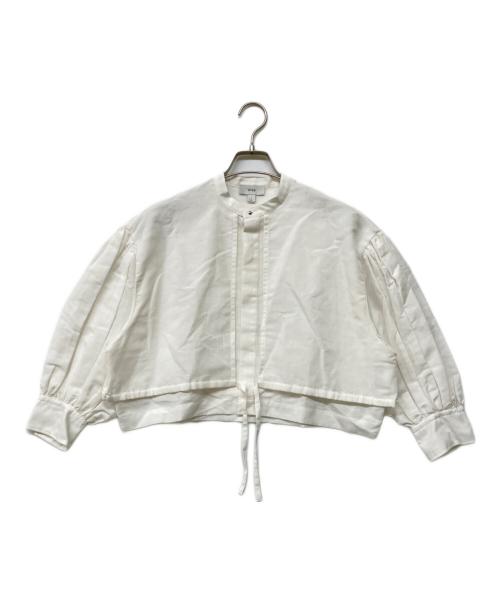 HYKE（ハイク）HYKE (ハイク) バルーンスリーブ ブラウス ホワイト サイズ:1の古着・服飾アイテム