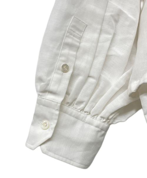 HYKE（ハイク）HYKE (ハイク) バルーンスリーブ ブラウス ホワイト サイズ:1の古着・服飾アイテム