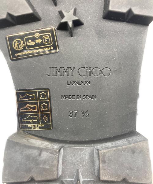 JIMMY CHOO（ジミーチュウ）JIMMY CHOO (ジミーチュウ) エンジニアブーツ ブラック サイズ:37.5の古着・服飾アイテム