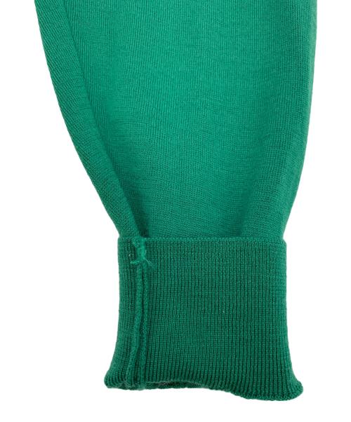 JOHN SMEDLEY（ジョンスメドレー）JOHN SMEDLEY (ジョンスメドレー) モックネックウールニット グリーン サイズ:Sの古着・服飾アイテム