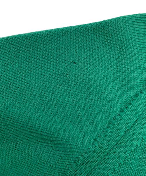 JOHN SMEDLEY（ジョンスメドレー）JOHN SMEDLEY (ジョンスメドレー) モックネックウールニット グリーン サイズ:Sの古着・服飾アイテム