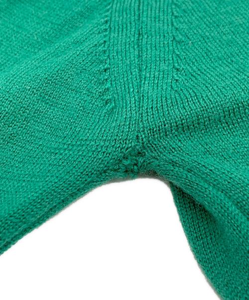 JOHN SMEDLEY（ジョンスメドレー）JOHN SMEDLEY (ジョンスメドレー) モックネックウールニット グリーン サイズ:Sの古着・服飾アイテム