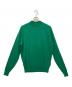 JOHN SMEDLEY（ジョンスメドレー）の古着「モックネックウールニット」｜グリーン