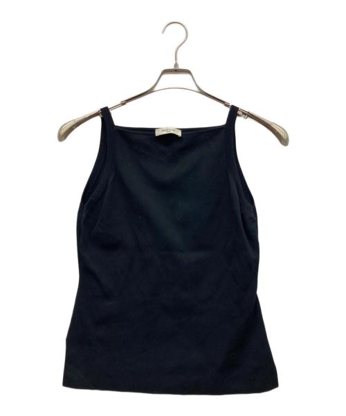 Demi-Luxe Beams（デミルクス ビームス）Demi-Luxe BEAMS (デミルクス ビームス) ヘルシー ニットキャミソール .M ブラック サイズ:Fの古着・服飾アイテム