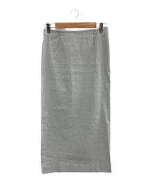 MUSE de Deuxieme Classe（ミューズ ドゥーズィエム クラス）の古着「stretch twill スカート」｜ブルー