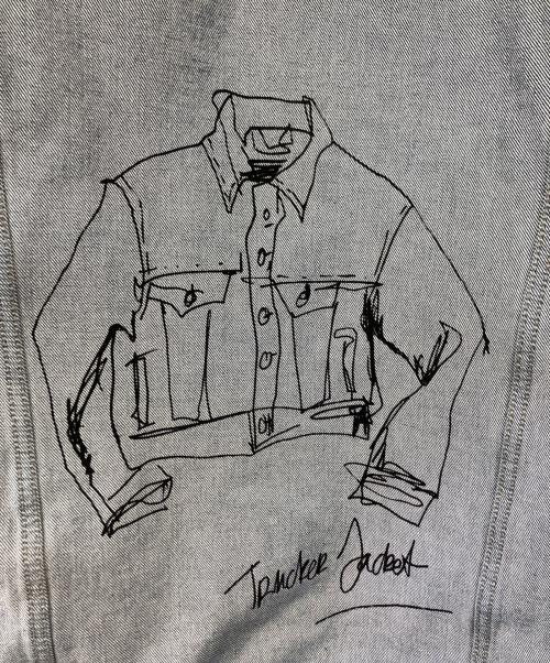 SCOTCH & SODA（スコッチアンドソーダ）SCOTCH & SODA (スコッチアンドソーダ) TRUCKER JACKET ブルー サイズ:L　の古着・服飾アイテム