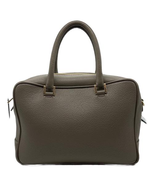 Manuel MILANO（マニュエルミラノ）Manuel MILANO (マニュエルミラノ) 2WAYレザーショルダーバッグ ベージュの古着・服飾アイテム