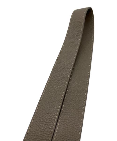 Manuel MILANO（マニュエルミラノ）Manuel MILANO (マニュエルミラノ) 2WAYレザーショルダーバッグ ベージュの古着・服飾アイテム