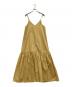 MACPHEE (マカフィー) クリスピータフタ キャミソールワンピース イエロー サイズ:36：3000円