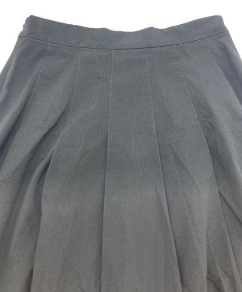 Whim Gazette（ウィムガゼット）Whim Gazette (ウィムガゼット) タフタフレアスカート ブラック サイズ:36の古着・服飾アイテム