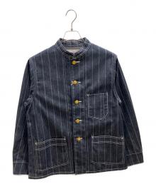 DAPPER'S（ダッパーズ）の古着「Classical Stand Collar Work Jacket」｜インディゴ