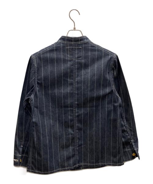 DAPPER'S（ダッパーズ）DAPPER'S (ダッパーズ) Classical Stand Collar Work Jacket インディゴ サイズ:38の古着・服飾アイテム