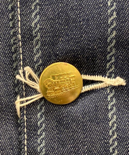 DAPPER'S（ダッパーズ）DAPPER'S (ダッパーズ) Classical Stand Collar Work Jacket インディゴ サイズ:38の古着・服飾アイテム