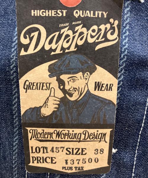 DAPPER'S（ダッパーズ）DAPPER'S (ダッパーズ) Classical Stand Collar Work Jacket インディゴ サイズ:38の古着・服飾アイテム