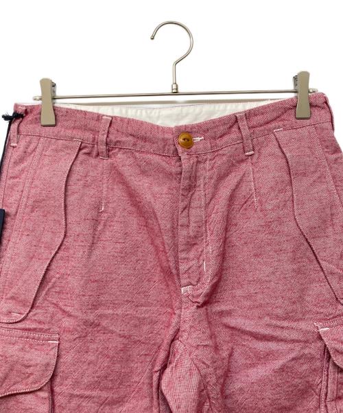 MANIFATTURA CECCARELLI（マニファッツュラ・チェッカレッリ）MANIFATTURA CECCARELLI (マニファッツュラ・チェッカレッリ) Field Short レッド サイズ:30の古着・服飾アイテム