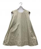 CLANEクラネ）の古着「W FACE A LINE BUSTIER」｜ベージュ