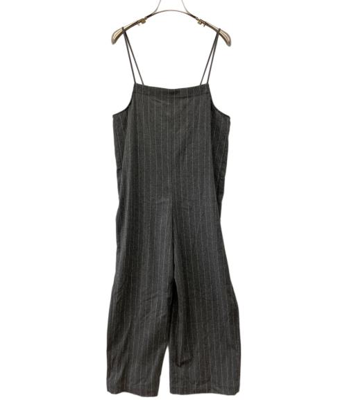 Spick and Span（スピック＆スパン）Spick and Span (スピック＆スパン) ツイードウールキャミサロペット グレー サイズ:36の古着・服飾アイテム