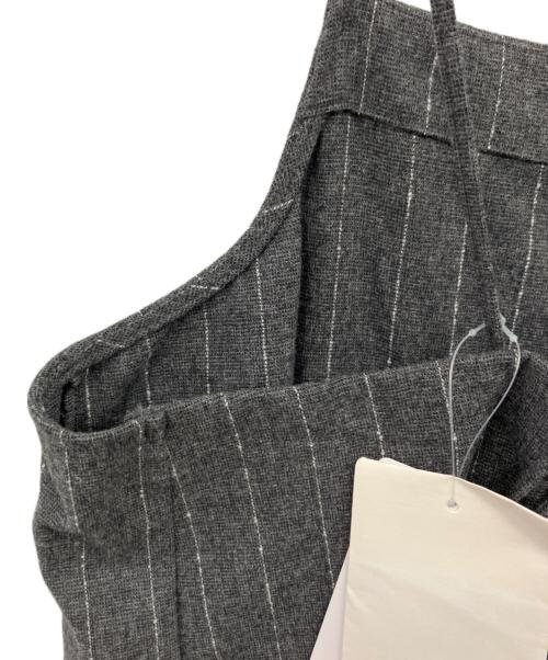 Spick and Span（スピック＆スパン）Spick and Span (スピック＆スパン) ツイードウールキャミサロペット グレー サイズ:36の古着・服飾アイテム