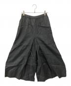 JOURNAL STANDARDジャーナルスタンダード）の古着「リネン タックキュロット」｜ブラック
