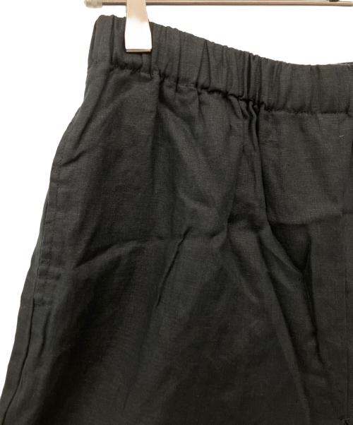 JOURNAL STANDARD（ジャーナルスタンダード）JOURNAL STANDARD (ジャーナルスタンダード) リネン タックキュロット ブラック サイズ:36の古着・服飾アイテム