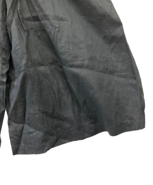 JOURNAL STANDARD（ジャーナルスタンダード）JOURNAL STANDARD (ジャーナルスタンダード) リネン タックキュロット ブラック サイズ:36の古着・服飾アイテム