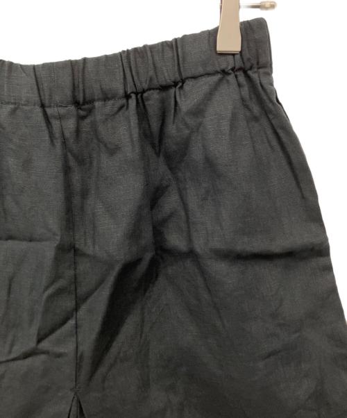 JOURNAL STANDARD（ジャーナルスタンダード）JOURNAL STANDARD (ジャーナルスタンダード) リネン タックキュロット ブラック サイズ:36の古着・服飾アイテム