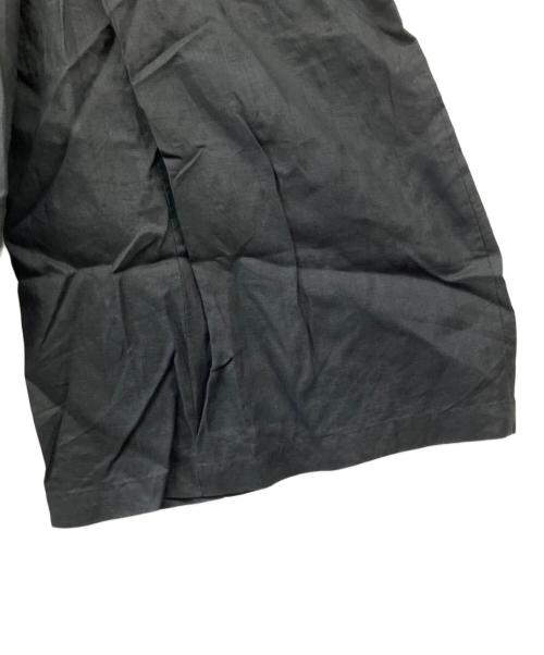 JOURNAL STANDARD（ジャーナルスタンダード）JOURNAL STANDARD (ジャーナルスタンダード) リネン タックキュロット ブラック サイズ:36の古着・服飾アイテム