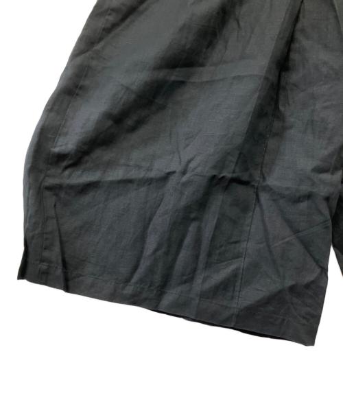 JOURNAL STANDARD（ジャーナルスタンダード）JOURNAL STANDARD (ジャーナルスタンダード) リネン タックキュロット ブラック サイズ:36の古着・服飾アイテム