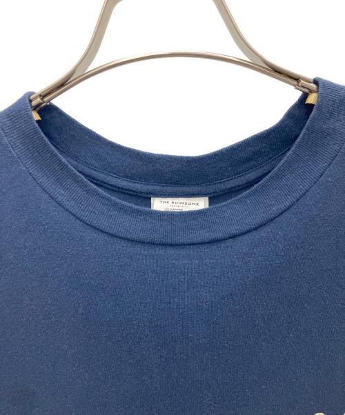 THE SHINZONE（ザ シンゾーン）THE SHINZONE (ザ シンゾーン) Americana (アメリカーナ) カレッジ カットソーワンピース ネイビー サイズ:FREEの古着・服飾アイテム