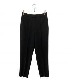 Demi-Luxe Beams（デミルクス ビームス）の古着「ダブルクロス ベーシックパンツ」｜ブラック