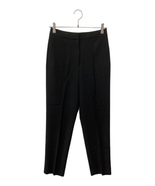 Demi-Luxe Beams（デミルクス ビームス）Demi-Luxe BEAMS (デミルクス ビームス) ダブルクロス ベーシックパンツ ブラック サイズ:38の古着・服飾アイテム