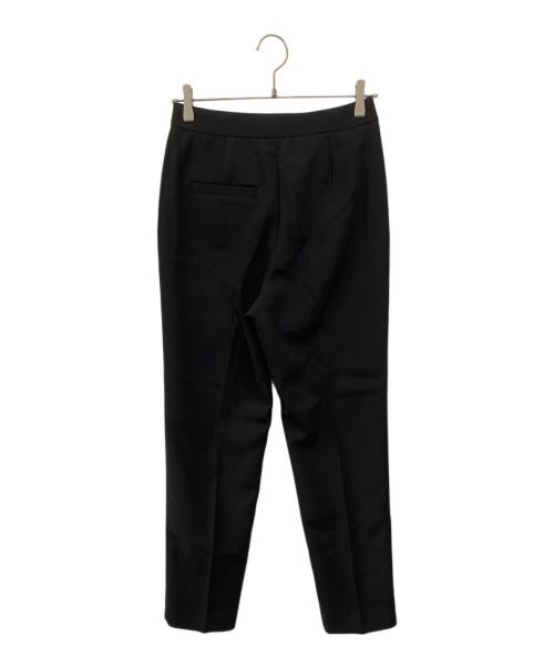 Demi-Luxe Beams（デミルクス ビームス）Demi-Luxe BEAMS (デミルクス ビームス) ダブルクロス ベーシックパンツ ブラック サイズ:38の古着・服飾アイテム