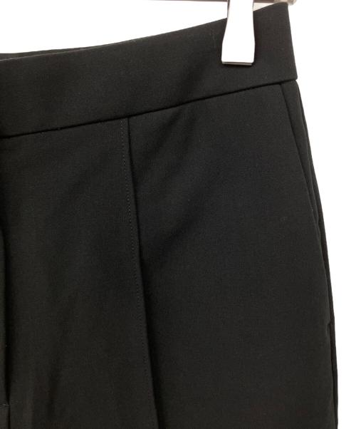 Demi-Luxe Beams（デミルクス ビームス）Demi-Luxe BEAMS (デミルクス ビームス) ダブルクロス ベーシックパンツ ブラック サイズ:38の古着・服飾アイテム