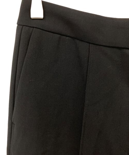 Demi-Luxe Beams（デミルクス ビームス）Demi-Luxe BEAMS (デミルクス ビームス) ダブルクロス ベーシックパンツ ブラック サイズ:38の古着・服飾アイテム