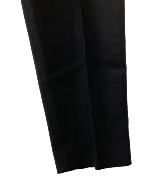 Demi-Luxe Beams（デミルクス ビームス）Demi-Luxe BEAMS (デミルクス ビームス) ダブルクロス ベーシックパンツ ブラック サイズ:38の古着・服飾アイテム
