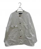 JOURNAL STANDARDジャーナルスタンダード）の古着「デニムカバーオール」｜ホワイト