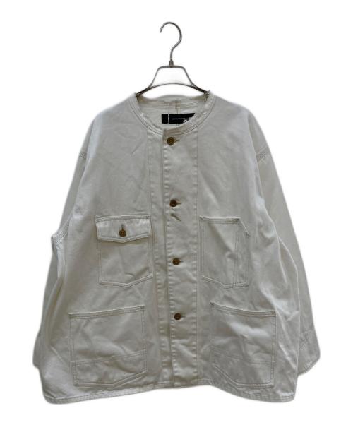 JOURNAL STANDARD（ジャーナルスタンダード）JOURNAL STANDARD (ジャーナルスタンダード) デニムカバーオール ホワイト サイズ:FREEの古着・服飾アイテム