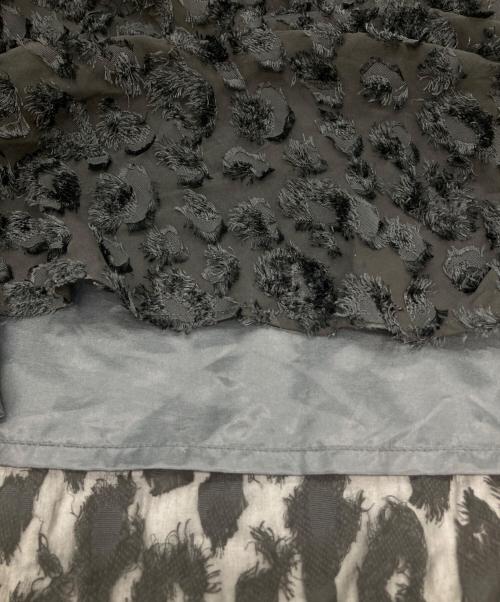 DRESSLAVE（ドレスレイブ）DRESSLAVE (ドレスレイブ) ジャガードフレアスカート ブラック サイズ:38の古着・服飾アイテム