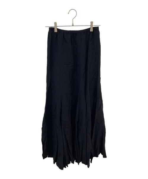 Plage（プラージュ）Plage (プラージュ) glace flare スカート ブラック サイズ:38 未使用品の古着・服飾アイテム