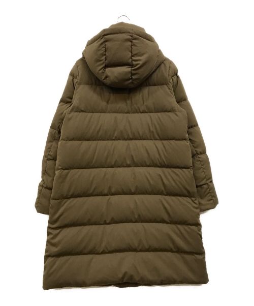 B:MING by BEAMS（ビーミングバイビームス）B:MING by BEAMS (ビーミングバイビームス) 河田フェザーロングダウンコート ブラウン サイズ:Mの古着・服飾アイテム