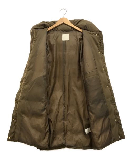 B:MING by BEAMS（ビーミングバイビームス）B:MING by BEAMS (ビーミングバイビームス) 河田フェザーロングダウンコート ブラウン サイズ:Mの古着・服飾アイテム