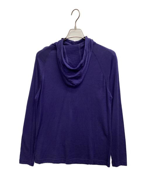 山と道（ヤマトミチ）山と道 (ヤマトミチ) MERINO LIGHT HOODY ネイビー サイズ:Sの古着・服飾アイテム