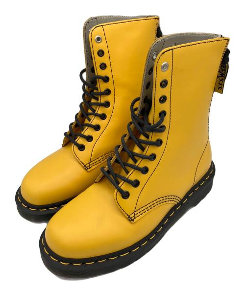 Dr.Martens（ドクターマーチン）Dr.Martens (ドクターマーチン) Y's (ワイズ) 10EYE BOOT イエロー サイズ:UK6の古着・服飾アイテム