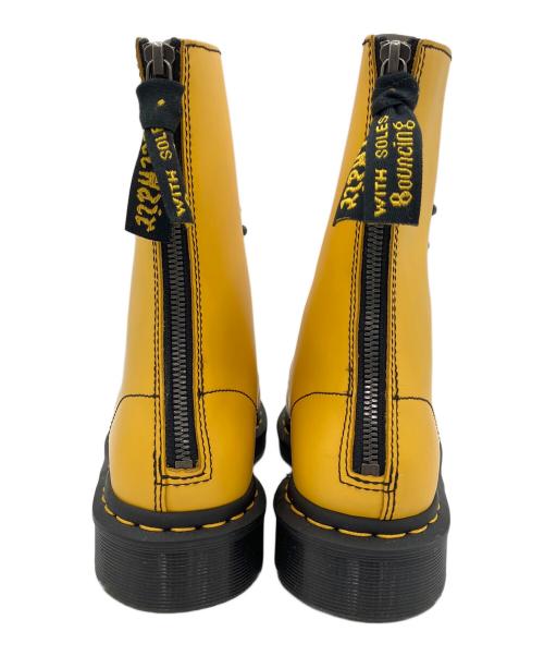 Dr.Martens（ドクターマーチン）Dr.Martens (ドクターマーチン) Y's (ワイズ) 10EYE BOOT イエロー サイズ:UK6の古着・服飾アイテム