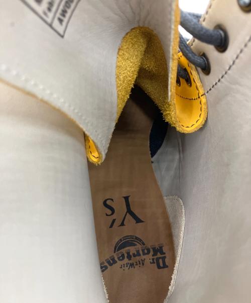 Dr.Martens（ドクターマーチン）Dr.Martens (ドクターマーチン) Y's (ワイズ) 10EYE BOOT イエロー サイズ:UK6の古着・服飾アイテム