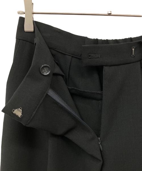 SOEJU（ソージュ）SOEJU (ソージュ) ウールライクタックパンツ グレー サイズ:Mの古着・服飾アイテム