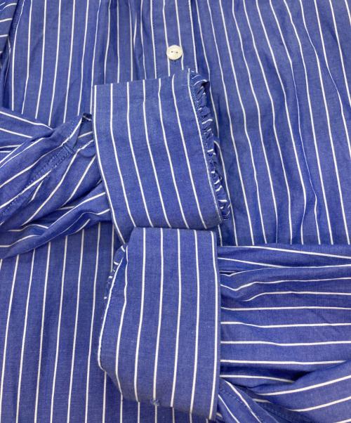 PHEENY（フィーニー）PHEENY (フィーニー) TYPEWRITER PUFF SLEEVE SHIRT DRESS ブルー サイズ:FREEの古着・服飾アイテム