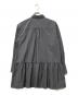 Adam et Rope (アダム エ ロペ) ギャザーヘムチュニックシャツ グレー サイズ:F：4000円